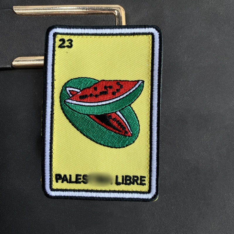 Urban Backpack Tactical - Karpuz Libre işlemeli cırt cırt yamalar