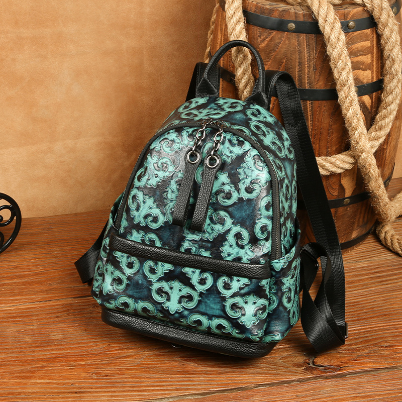 Johnature Hakiki Deri Kabartma - Leather Backpack Vintage incelemesi ve fiyatı